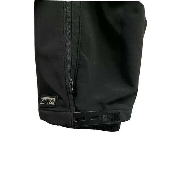 Vintage Killtec Black Insulated Waterproof Ski Snow Pants US 8 Suspender Stretch - Picture 8 of 12